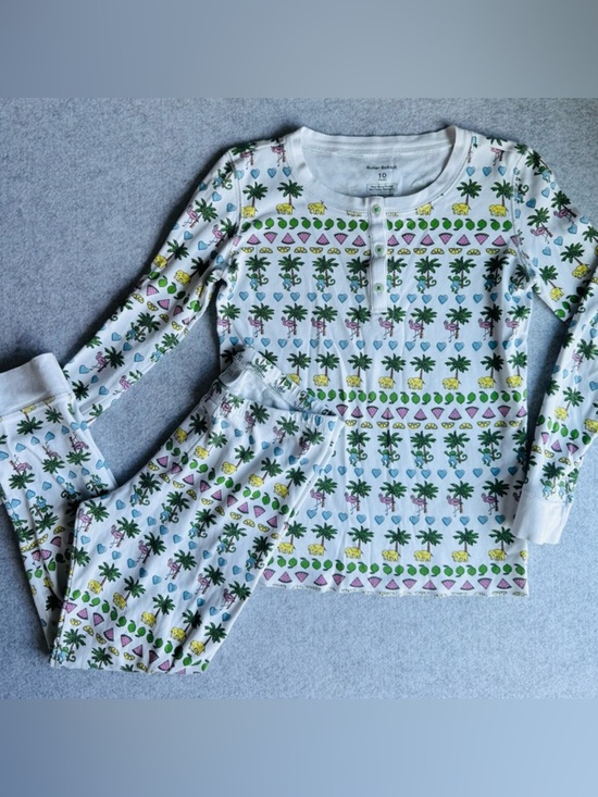 Roller Rabbit Other - Roller Rabbit Kids Palm Beach Monkey Print Pajamas Size 10Y
